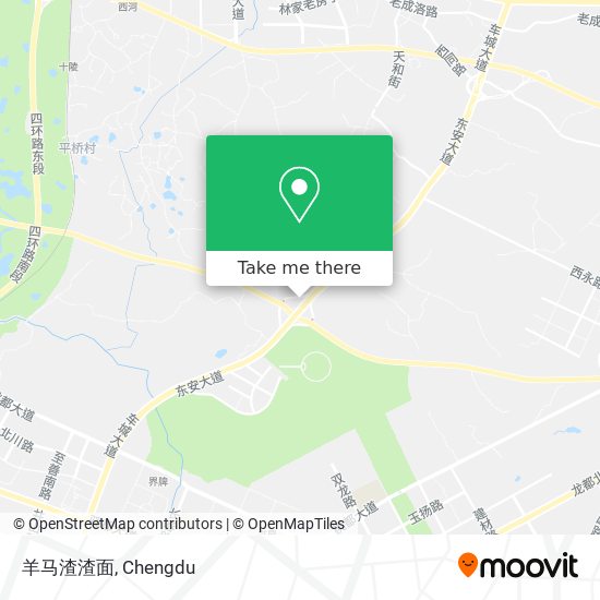 羊马渣渣面 map