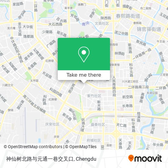 神仙树北路与元通一巷交叉口 map