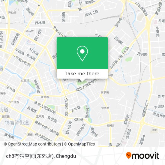 ch8冇独空间(东郊店) map