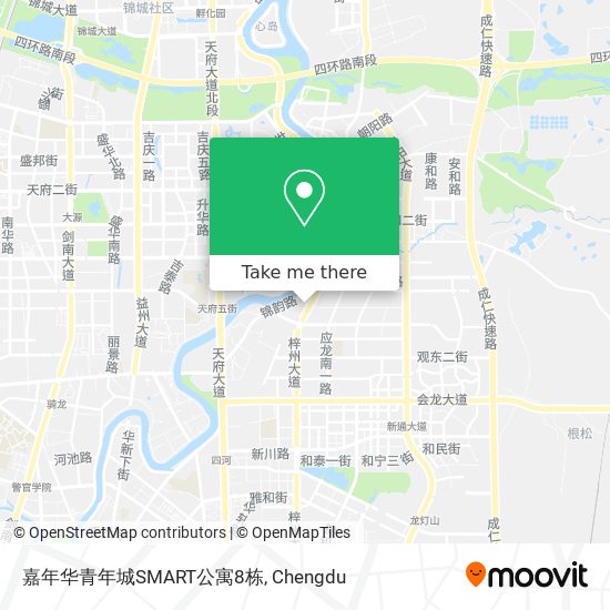 嘉年华青年城SMART公寓8栋 map