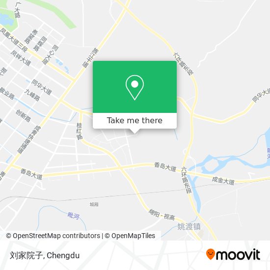 刘家院子 map