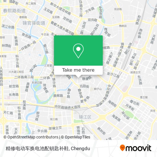 精修电动车换电池配钥匙补鞋 map