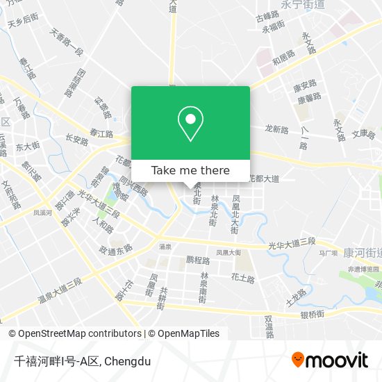 千禧河畔I号-A区 map