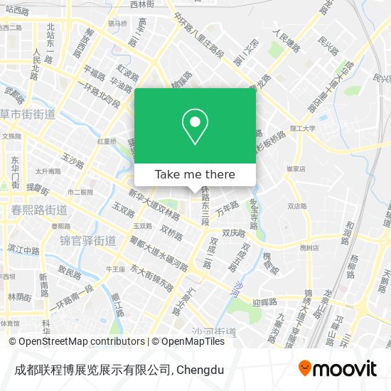 成都联程博展览展示有限公司 map