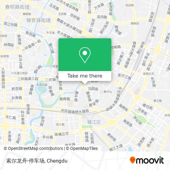 索尔龙舟-停车场 map