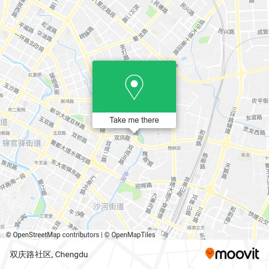 双庆路社区 map