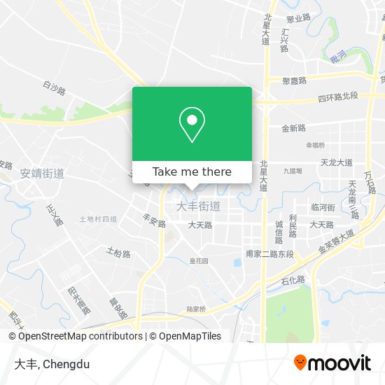 大丰 map