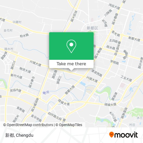 新都 map