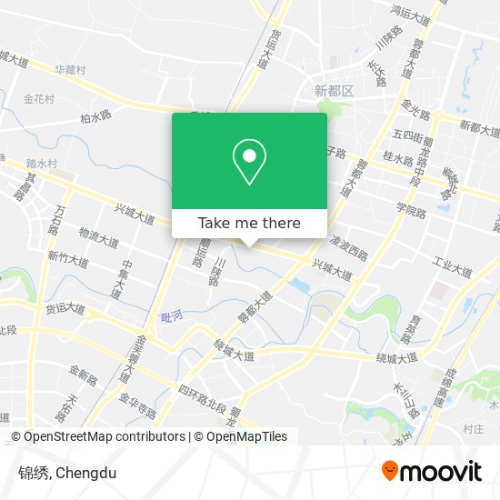 锦绣 map