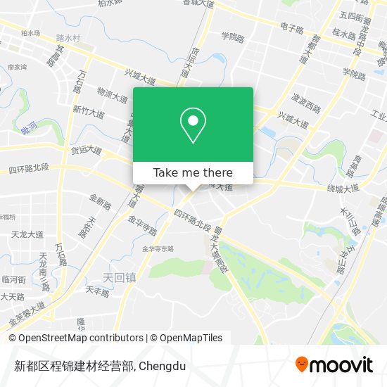 新都区程锦建材经营部 map