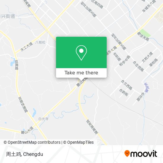 周土鸡 map