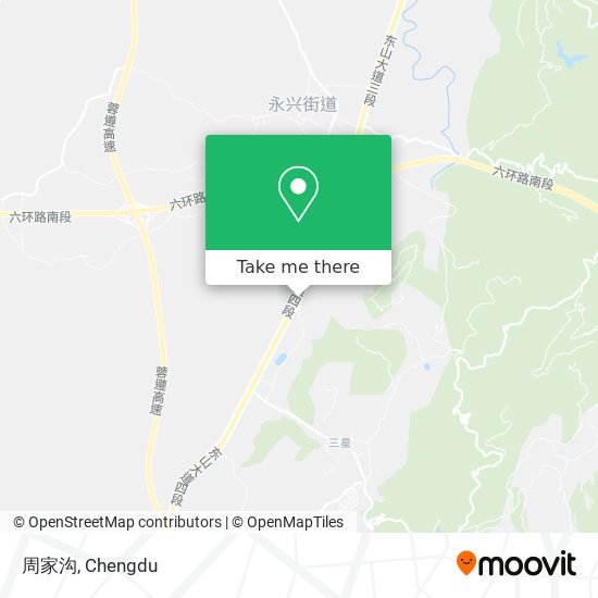 周家沟 map