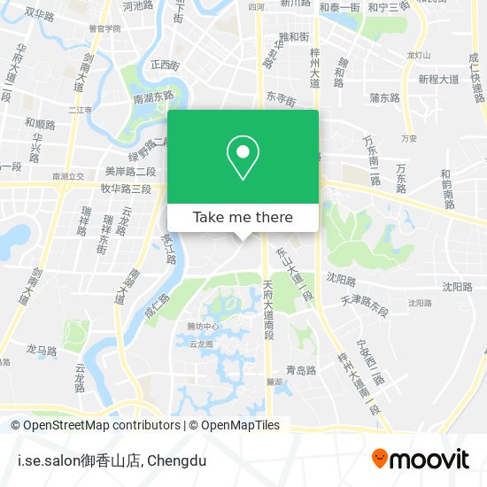 i.se.salon御香山店 map