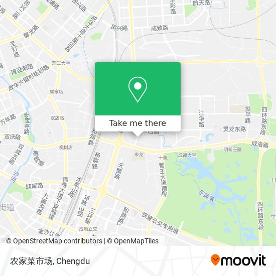农家菜市场 map