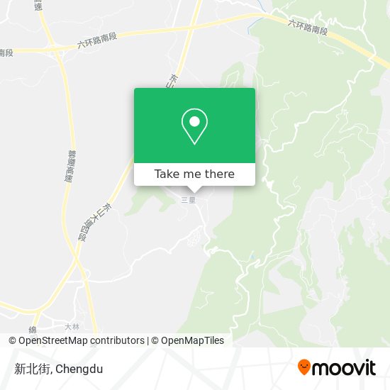 新北街 map