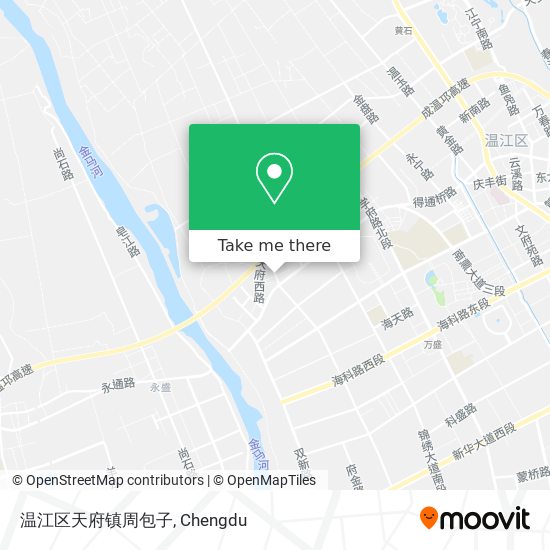 温江区天府镇周包子 map