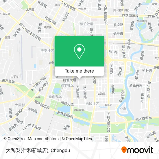 大鸭梨(仁和新城店) map