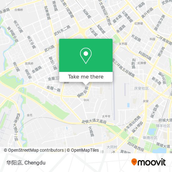 华阳店 map