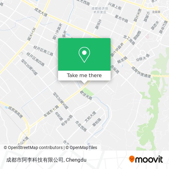 成都市阿李科技有限公司 map