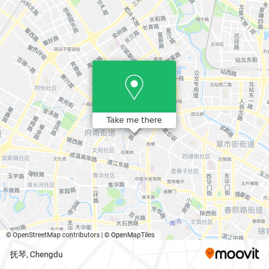 抚琴 map