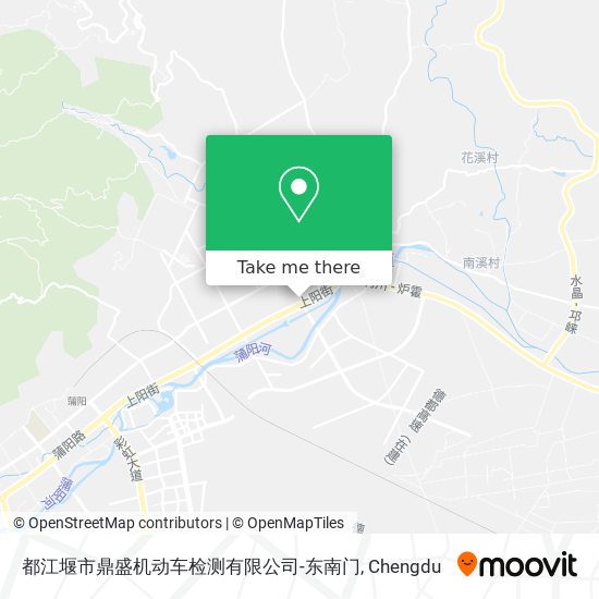 都江堰市鼎盛机动车检测有限公司-东南门 map