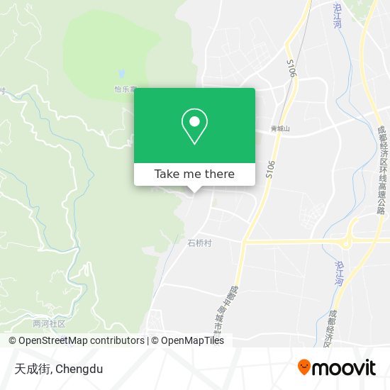 天成街 map