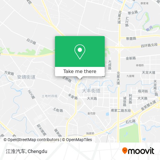 江淮汽车 map