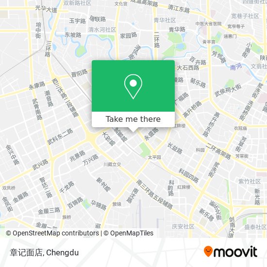 章记面店 map