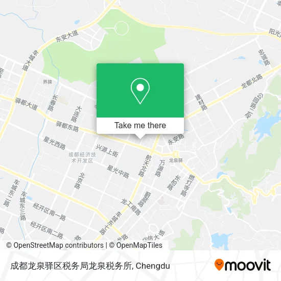 成都龙泉驿区税务局龙泉税务所 map