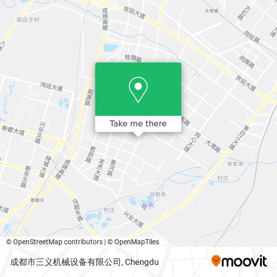 成都市三义机械设备有限公司 map