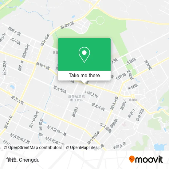 前锋 map