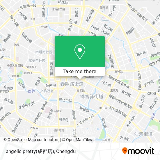 angelic pretty(成都店) map