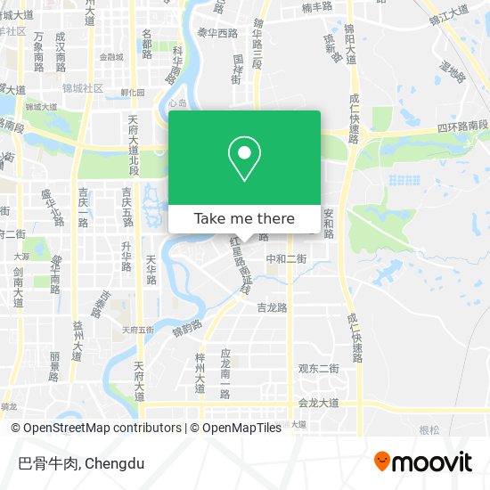巴骨牛肉 map