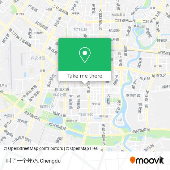 叫了一个炸鸡 map