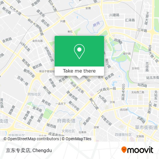 京东专卖店 map