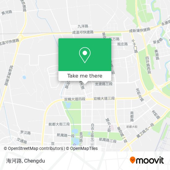 海河路 map