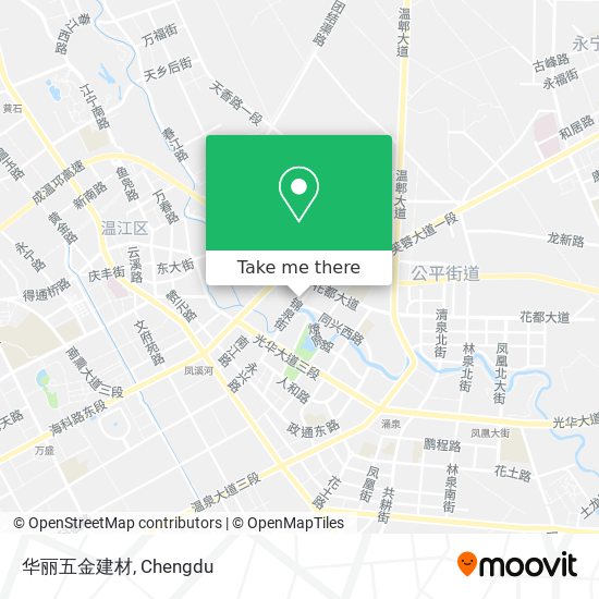 华丽五金建材 map