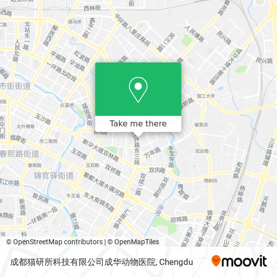 成都猫研所科技有限公司成华动物医院 map