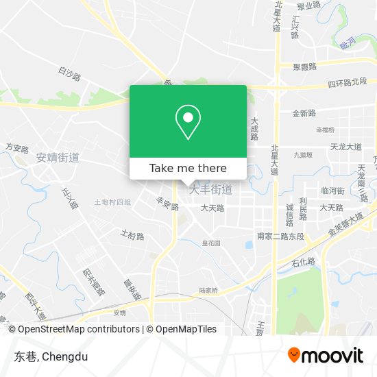 东巷 map