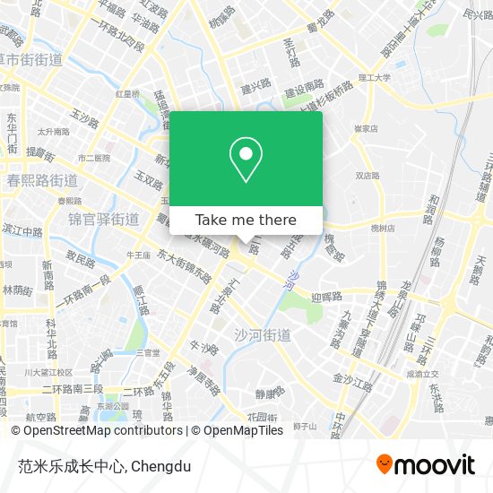 范米乐成长中心 map