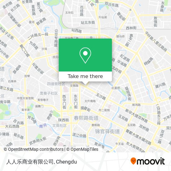 人人乐商业有限公司 map