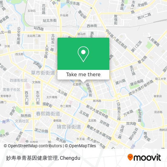 妙寿单青基因健康管理 map