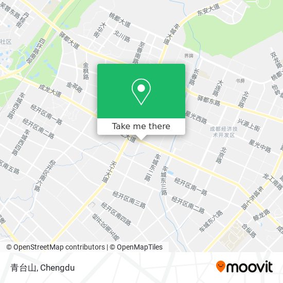 青台山 map