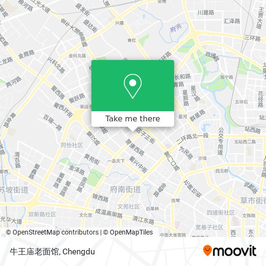牛王庙老面馆 map