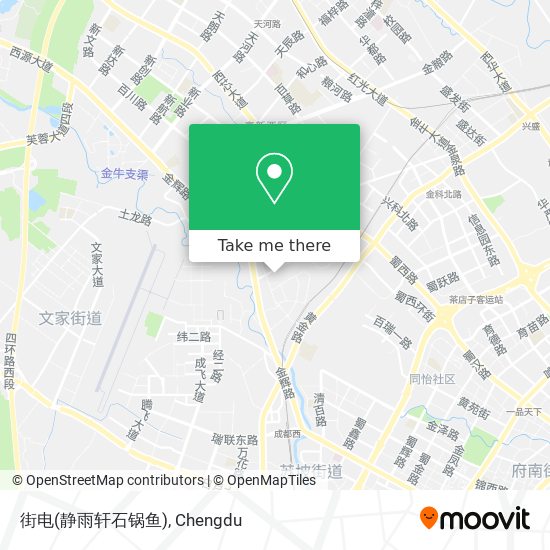街电(静雨轩石锅鱼) map