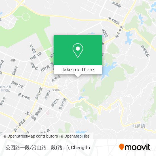 公园路一段/沿山路二段(路口) map