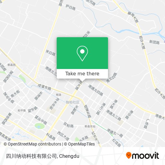 四川纳动科技有限公司 map