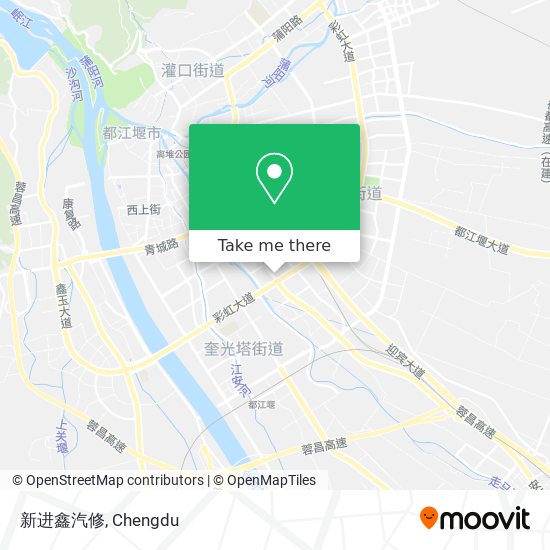 新进鑫汽修 map