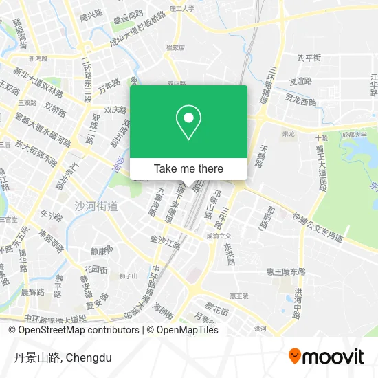丹景山路 map
