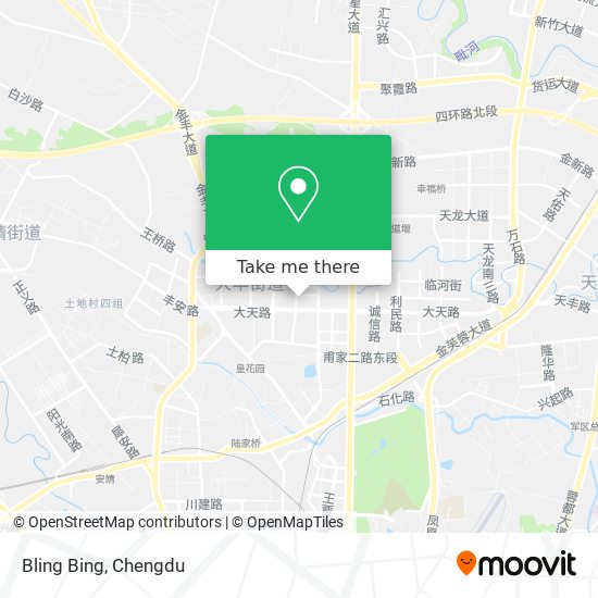 Bling Bing map